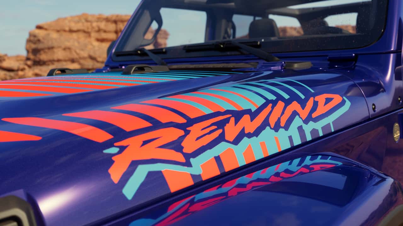2026 Jeep Wrangler Rewind Package Graphics