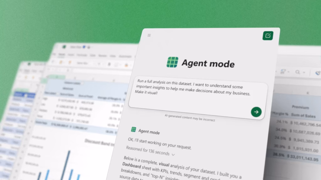 Microsoft запускає новий режим 'агента' у Word, Excel та PowerPoint