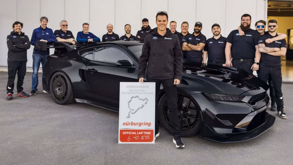 Ford Mustang GTD встановлює новий рекорд на Нюрбургринзі з часом 6:40