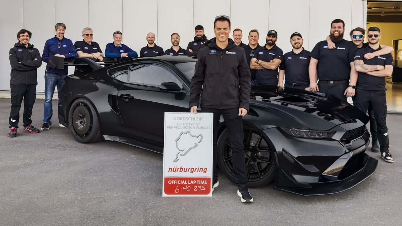 Ford Mustang GTD Competition встановлює час 6:40 на Нюрбургринзі
