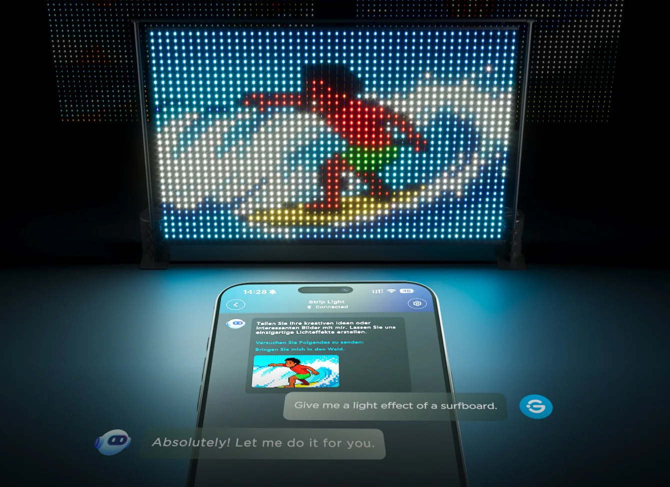 Govee Lightwall with app