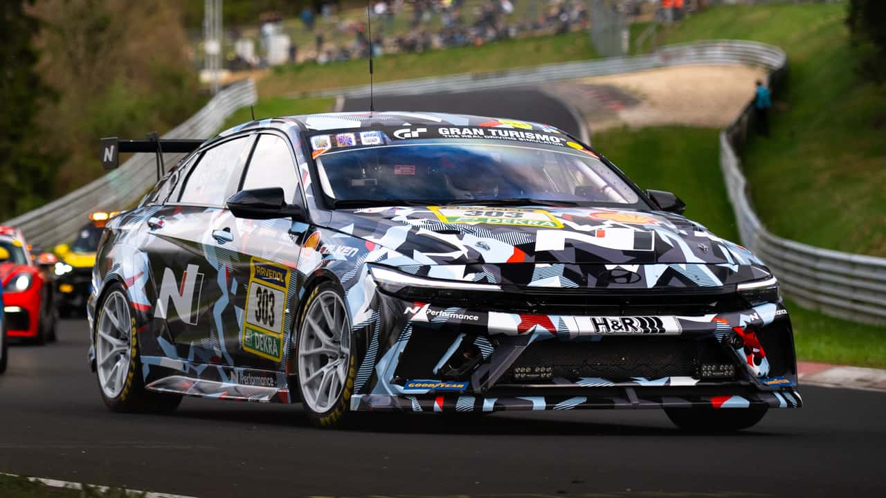 Hyundai Elantra N1 RP Race Car With Prototype N Engine