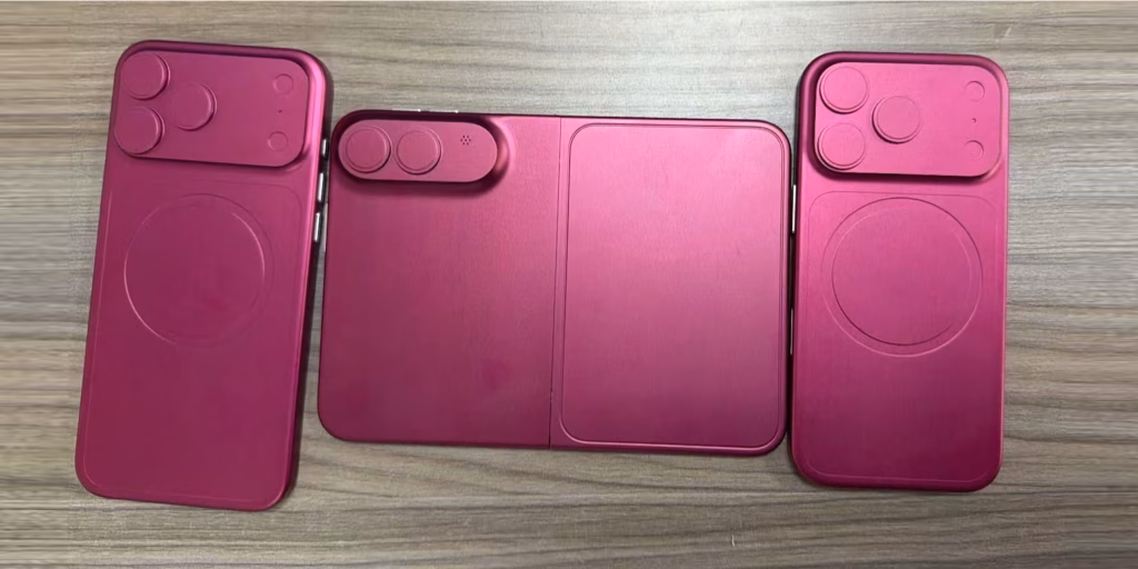 Розміри iPhone Fold: порівняння з iPhone 18 Pro