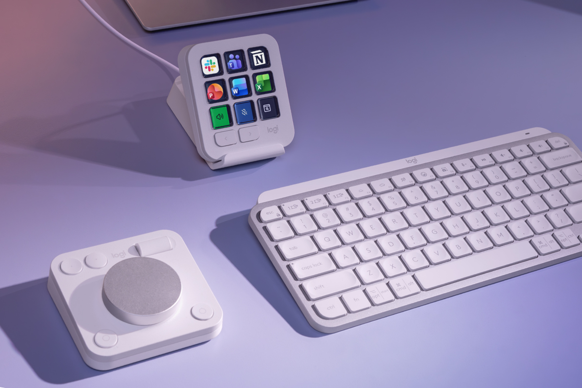 Logitech’s Creative Console and other MX accessories are now compatible with several productivity apps.