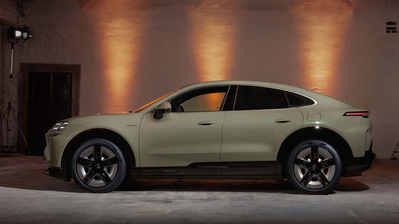 Porsche Cayenne Coupé Electric (2026): The exterior