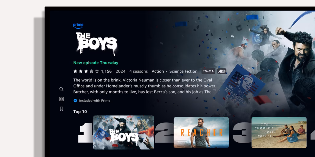 Amazon запускає Prime Video Ultra з новими функціями та вищою ціною