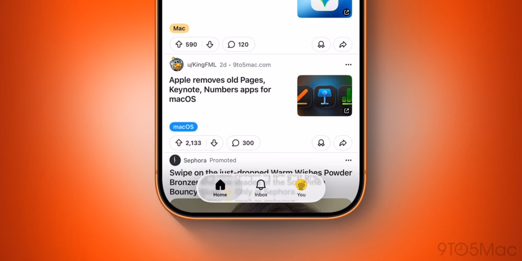 Додаток Reddit для iOS незабаром отримає підтримку Liquid Glass