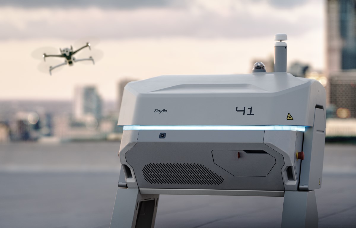 skydio drone dock x10 dfr middle east us airbase