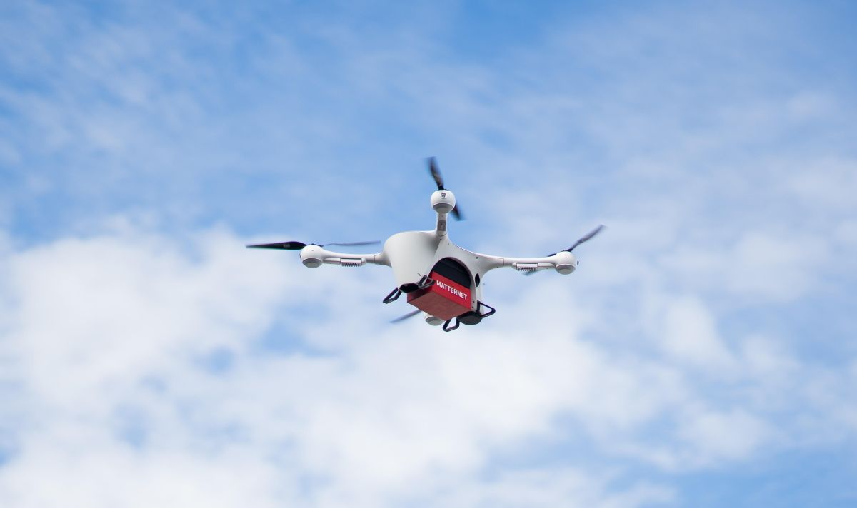 Matternet drone delivery Amprius battery