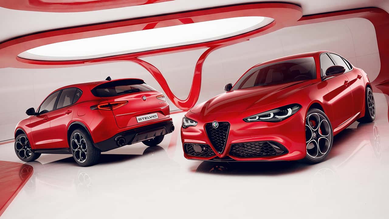Alfa Romeo Giulia та Stelvio з пакетом продуктивності