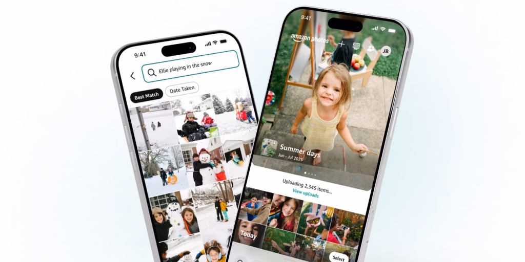 Оновлений додаток Amazon Photos: новий вигляд і функції