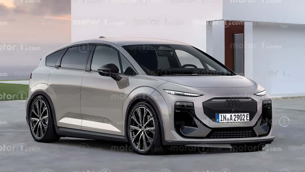Audi A2 E-Tron Rendering By Motor1