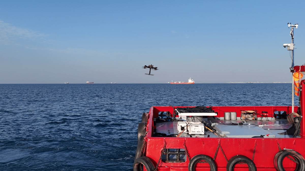 drone sea landing waiv robotics
