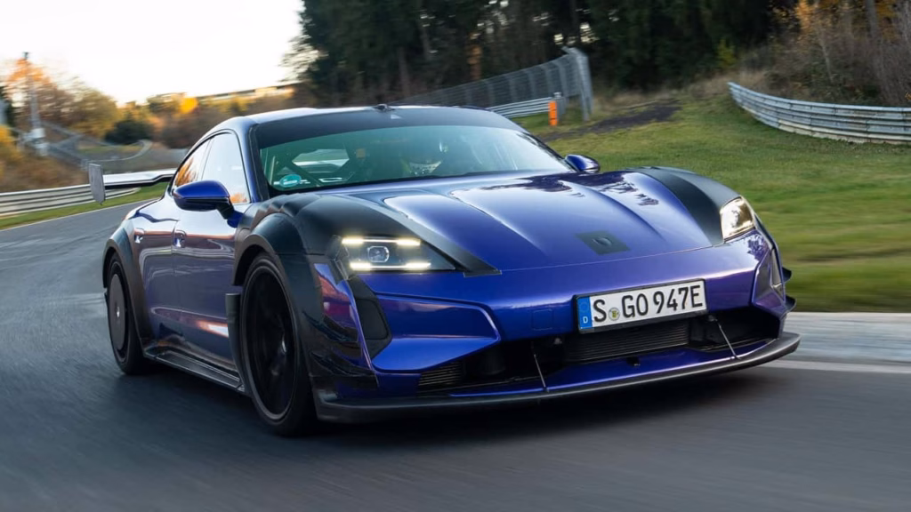 Porsche Taycan Turbo GT Manthey встановив новий рекорд на Нюрбургринзі