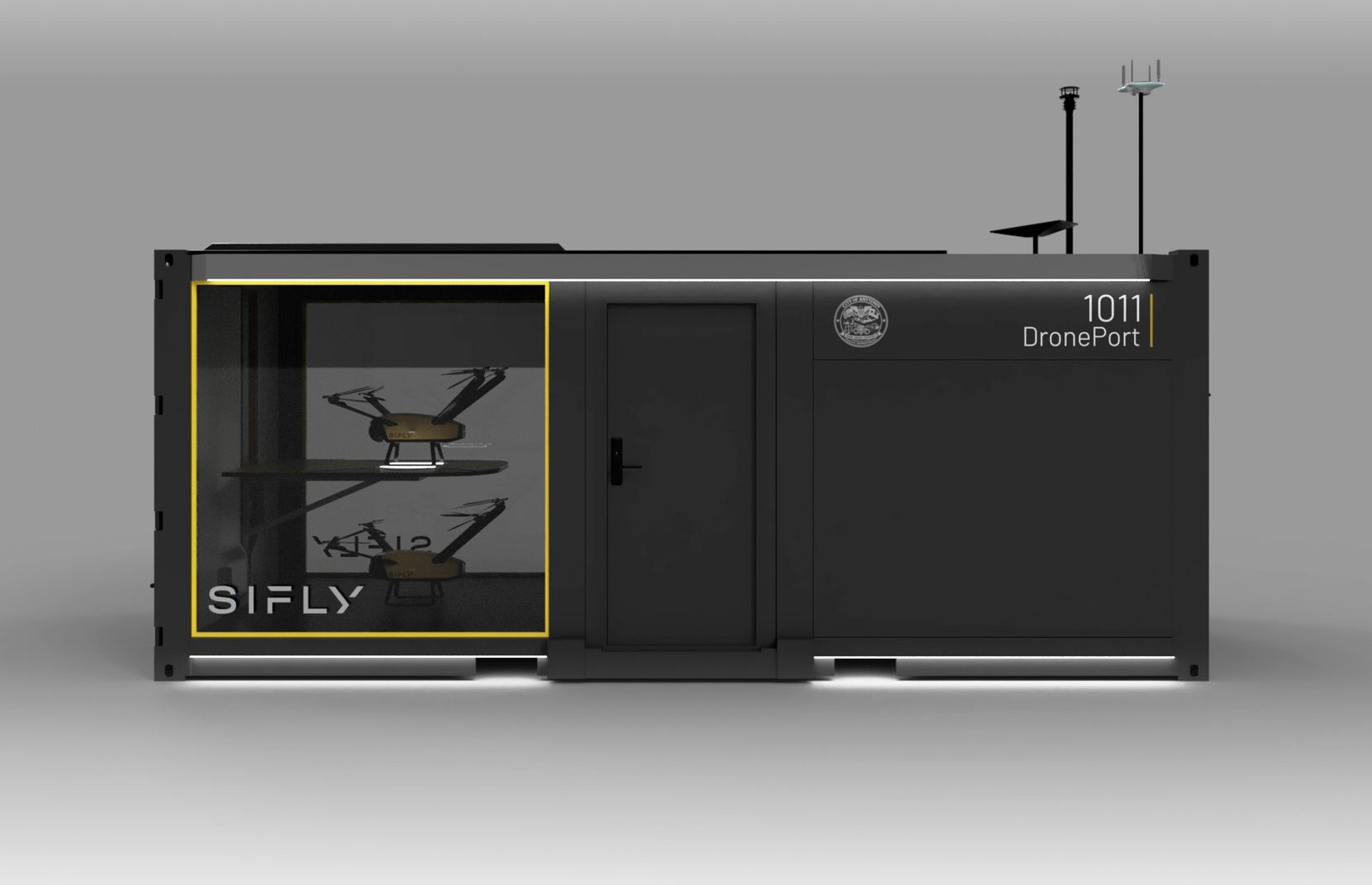 sifly droneport q12 drone dock