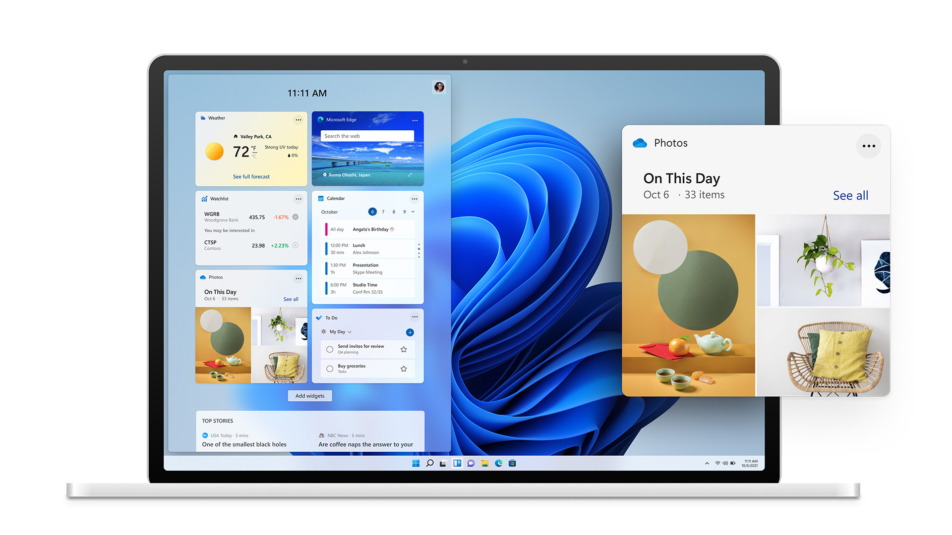 Панель віджетів Windows 11
