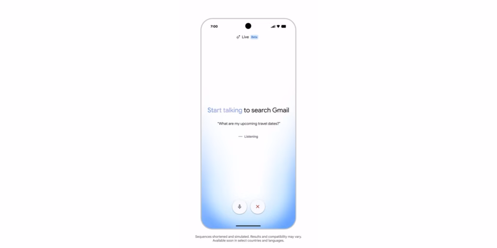 Gmail Live: нова функція для Android та iOS Gmail Live: нова функція для Android та iOS
