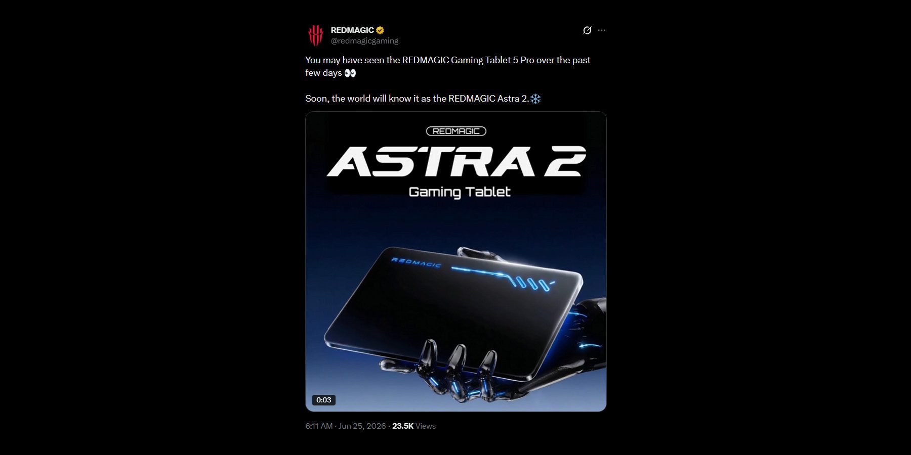 Redmagic Astra 2