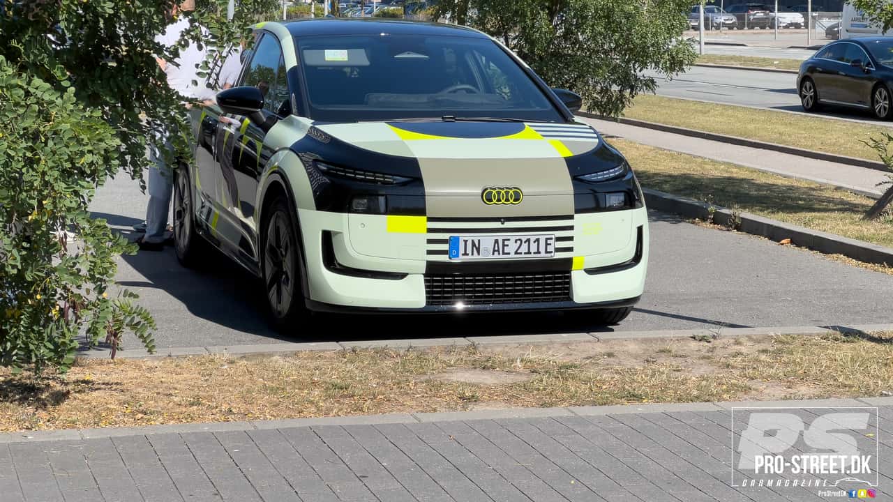2027 Audi A2 E-Tron spy photo