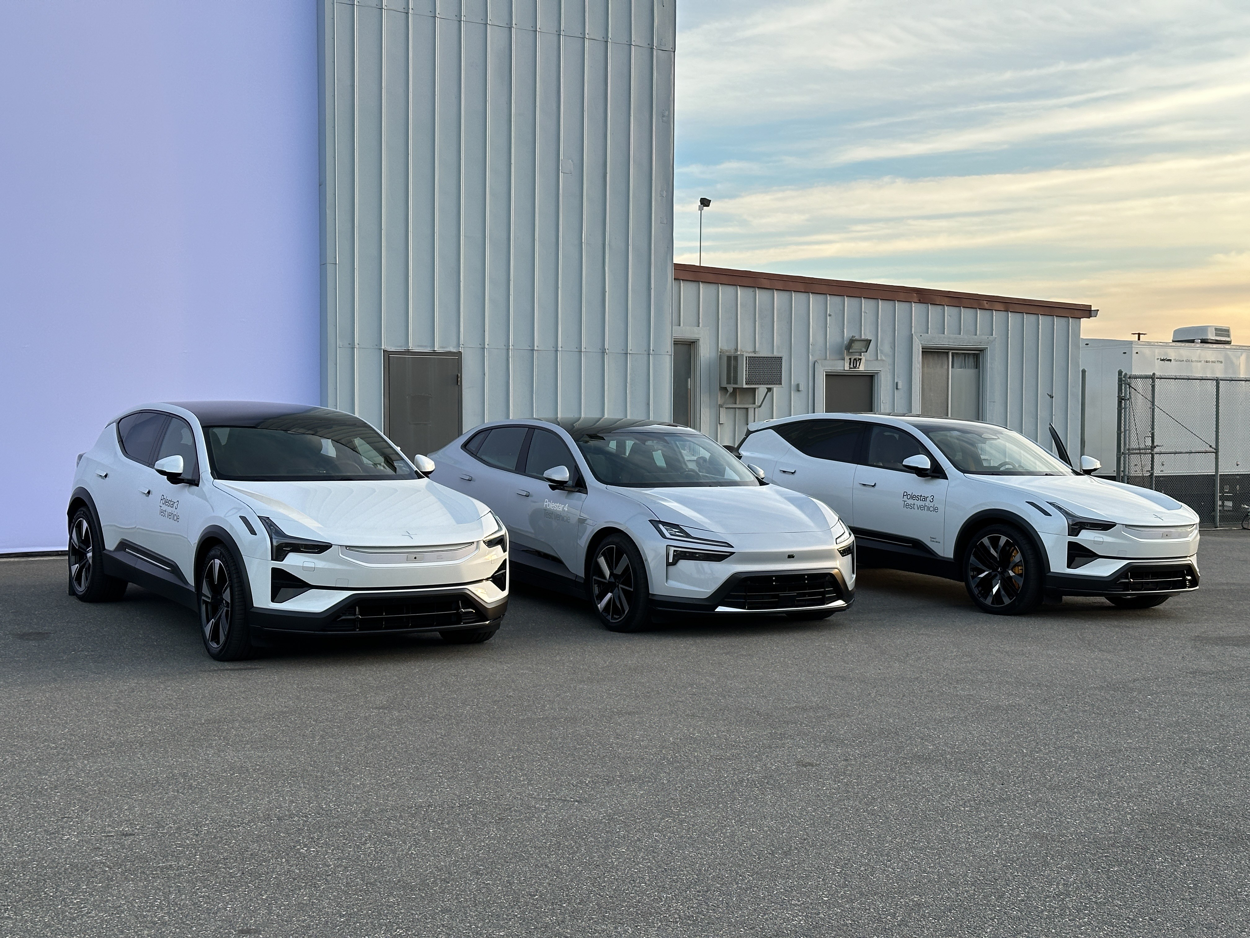 Polestar electric vehicles