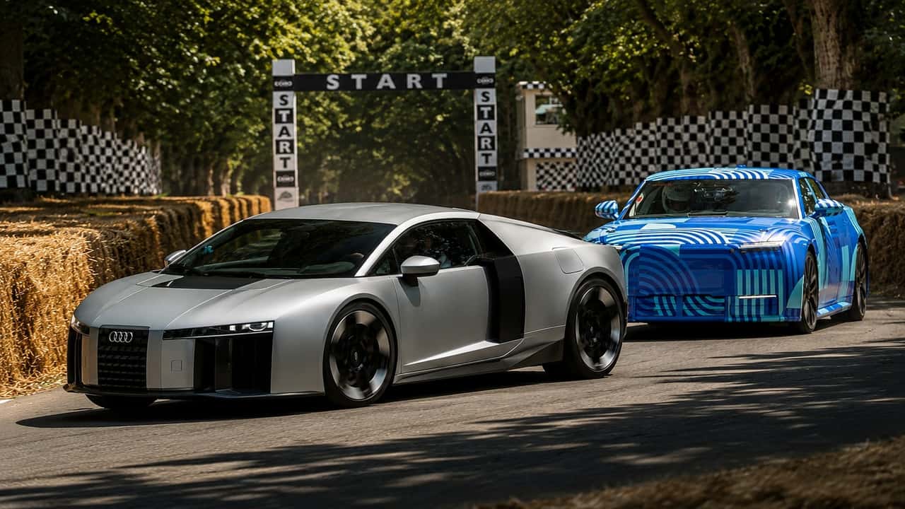 Audi Nuvolari та Jaguar Type 01